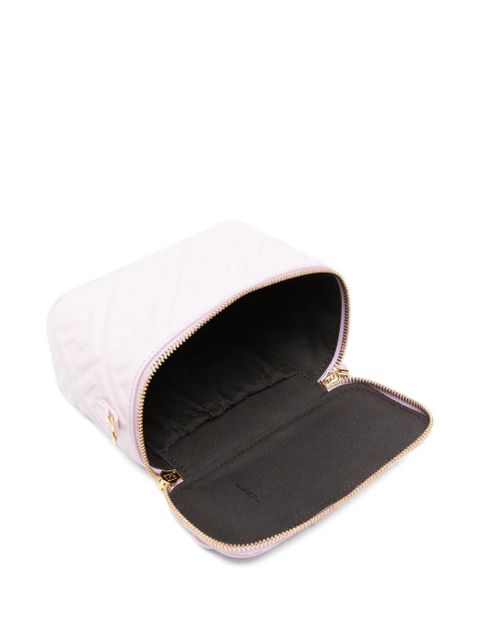 FENDI quilted-design shoulder bag - Purple