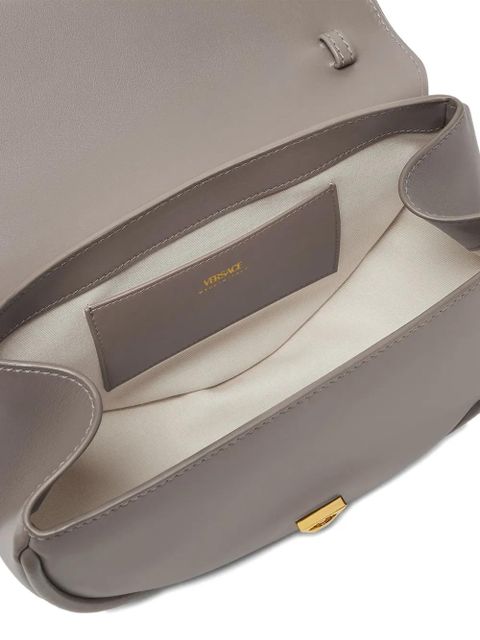 Versace Virtus logo-plaque shoulder bag - Grey