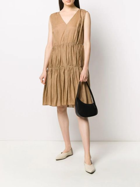 The Row half moon tote bag - Black