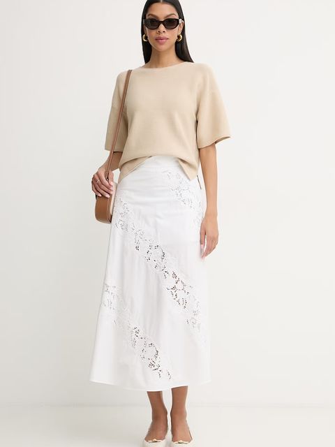 BOSS Orange sweter damski z dodatkiem wełny C Fouetta - zdjęcie produktu nr 1