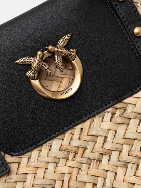 Pinko kosz plażowy kolor czarny 103324 A1RL