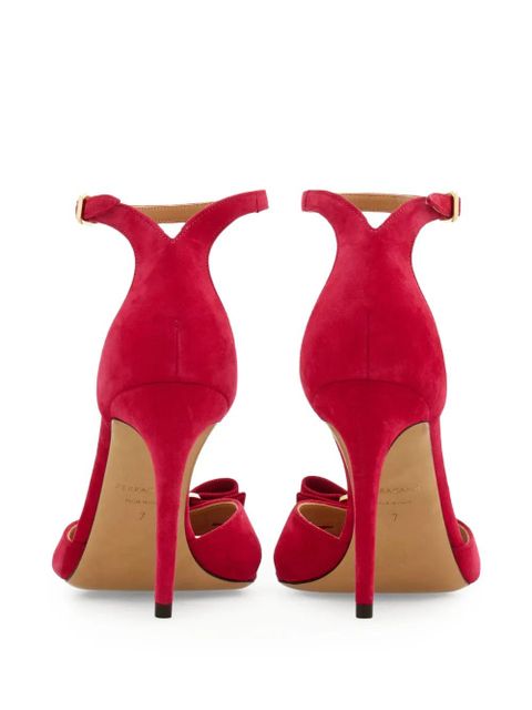 Ferragamo 90mm Vara-bow sandals - Red - zdjęcie produktu nr 2