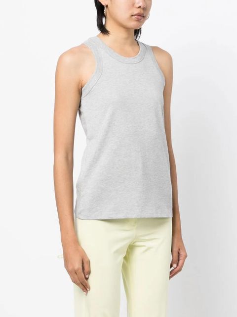 LouLou de Saison round-neck cotton tank top - Grey