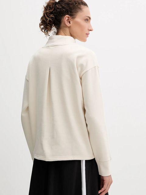 Puma bluza damska kolor beżowy gładka 688152