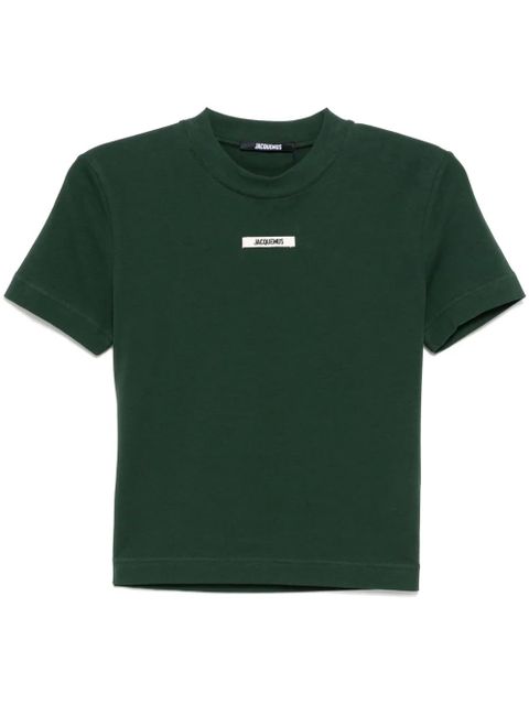 Jacquemus logo T-shirt - Green - zdjęcie produktu nr 1