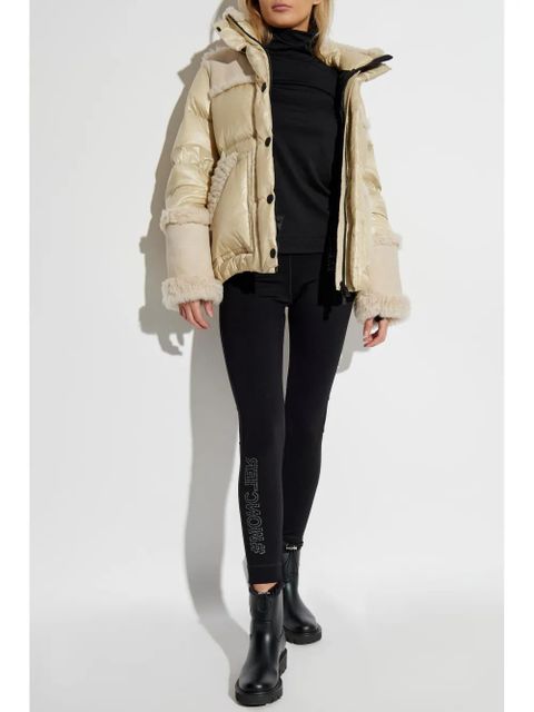 Moncler Grenoble logo-appliqué sweater - Black