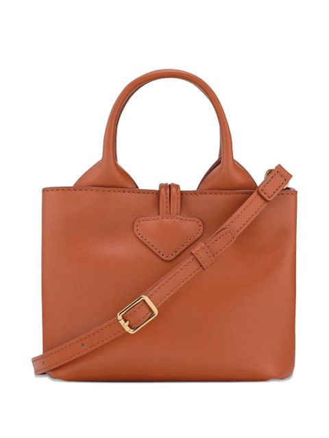 Longchamp mini XS Le Roseau handbag - Brown