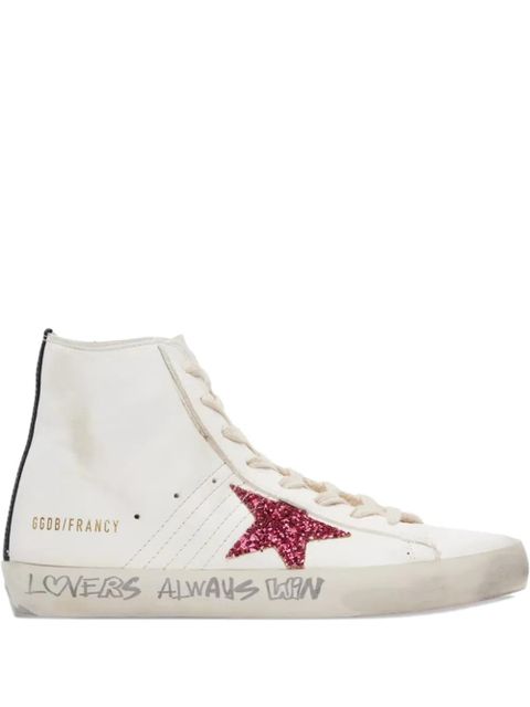 Golden Goose Francy High "Lovers Always Win" sneakers - White - zdjęcie produktu nr 1