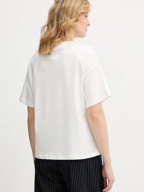 Never Fully Dressed t-shirt bawełniany Icons damski kolor biały NFDTO2075