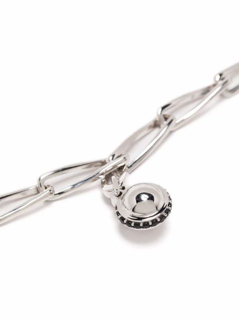 Missoma pave sphere twisted-link bracelet - Silver
