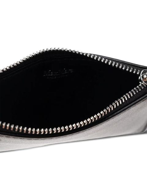 Max Mara leather zip pouch - Black - zdjęcie produktu nr 2