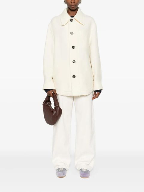 AMI Paris buttoned jacket - Neutrals
