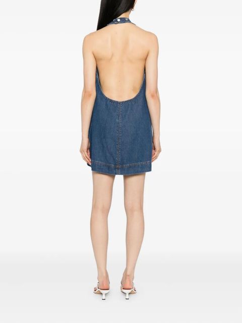 Reformation Avielle Lived-in mini dress - Blue