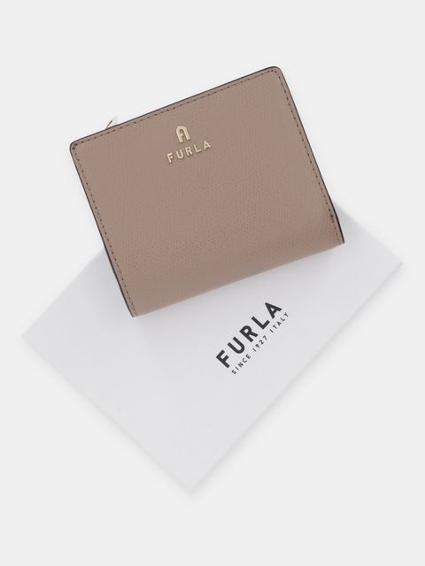 Furla portfel skórzany damski kolor beżowy WP00307 ARE000 1257S