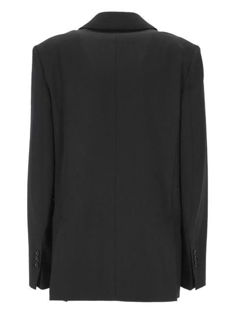 AMI Paris two-button padded-shoulder blazer - Black - zdjęcie produktu nr 2