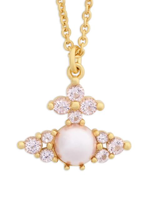Vivienne Westwood Feodora orb-pendant necklace - Gold - zdjęcie produktu nr 2