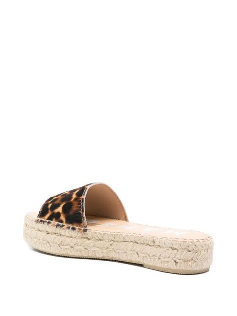 Manebi leopard-print espadrilles - Neutrals