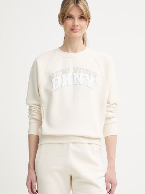 DKNY bluza damska z bawełną - zdjęcie produktu nr 1