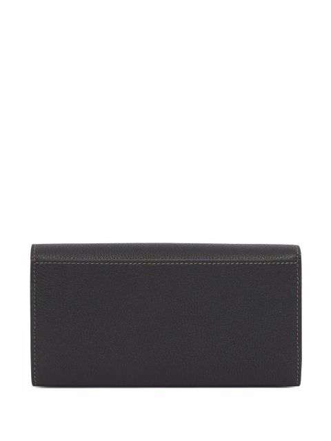 Burberry Monogram-plaque continental leather wallet - Black - zdjęcie produktu nr 2