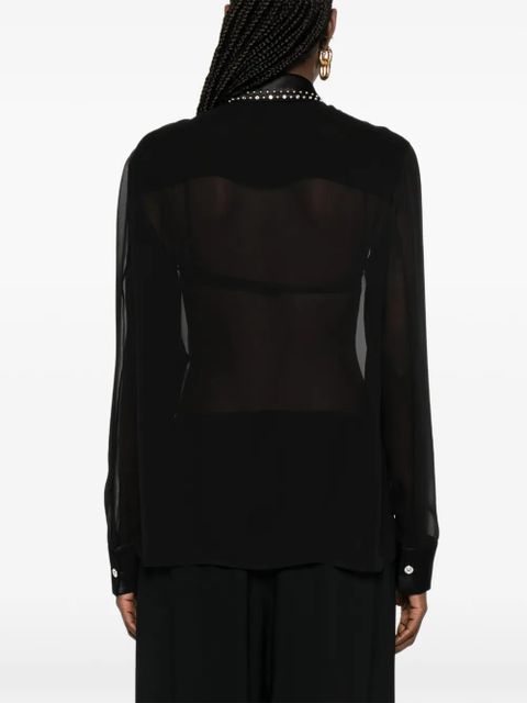 Versace studded shirt - Black