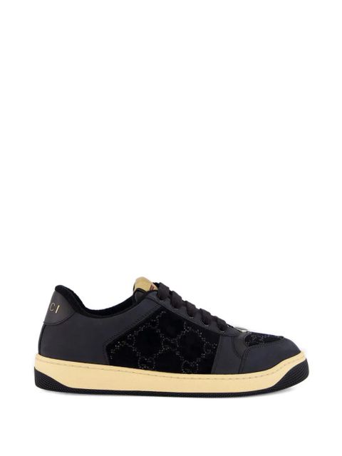 Gucci logo-detail quilted sneakers - Black - zdjęcie produktu nr 1