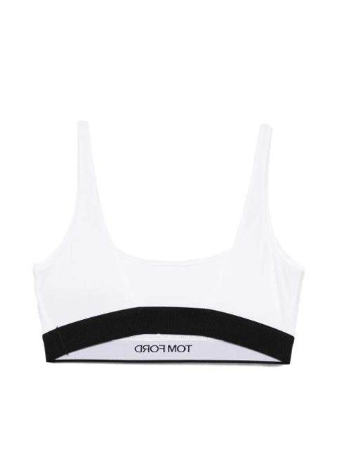 TOM FORD logo-detail bra - White - zdjęcie produktu nr 2