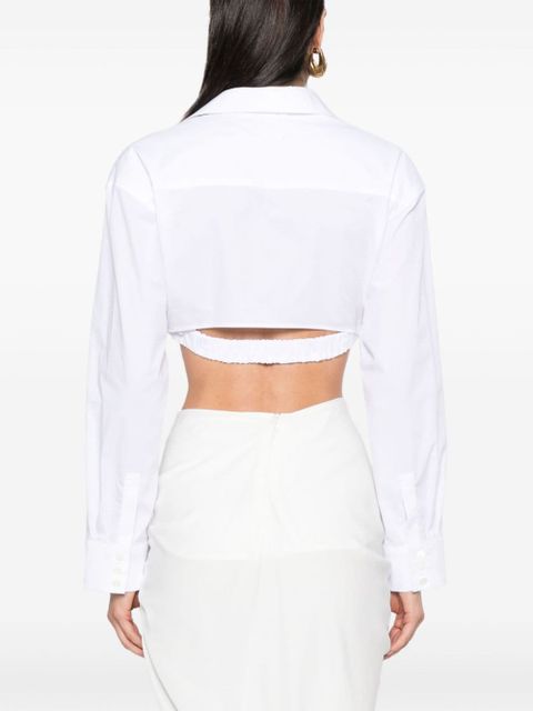 Jacquemus La Chemise Bahia Courte shirt - White