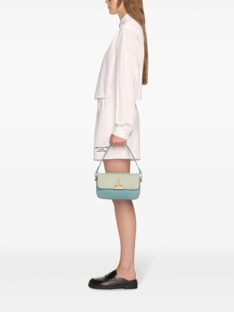 Off-White medium Soft Binder shoulder bag - Blue