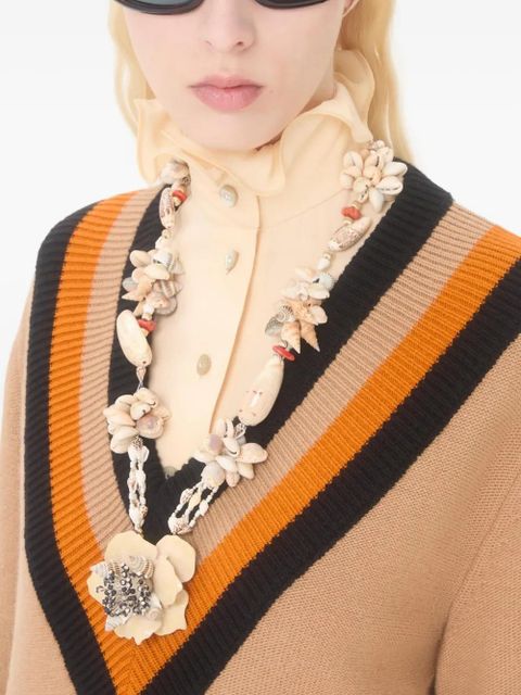 Valentino Garavani Aquatic Garden necklace - Neutrals - zdjęcie produktu nr 2