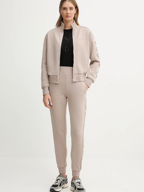 Guess bluza BRITNEY damska kolor beżowy z aplikacją V2YQ16 KB3P2 - zdjęcie produktu nr 2