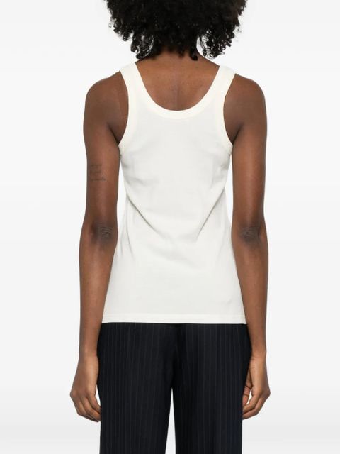LEMAIRE rib tank top - Neutrals
