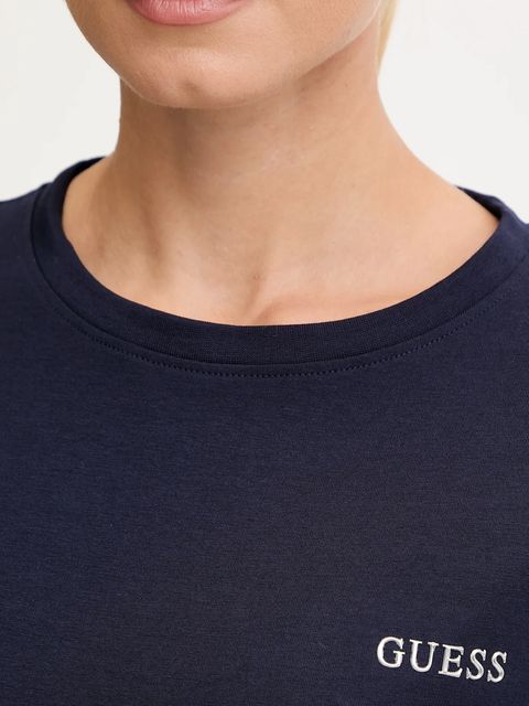 Guess t-shirt NEW COLETTE damski kolor granatowy V5BI00 J1314