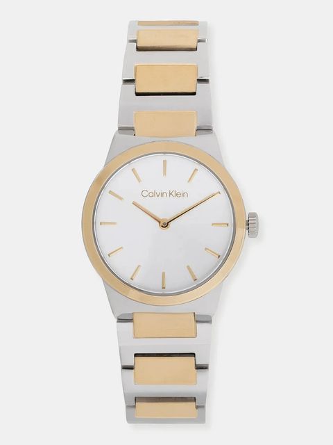 Calvin Klein zegarek damski kolor złoty 25100113 - zdjęcie produktu nr 1