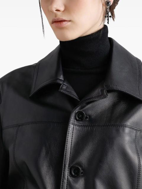 Dolce & Gabbana leather jacket - Black