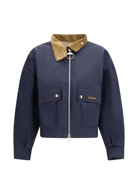 Barbour corduroy-collar jacket - Blue - zdjęcie produktu nr 1