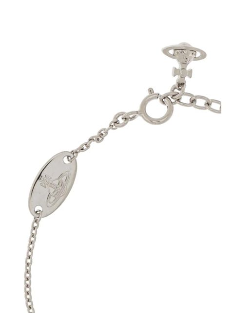 Vivienne Westwood Orb-pendant silver bracelet