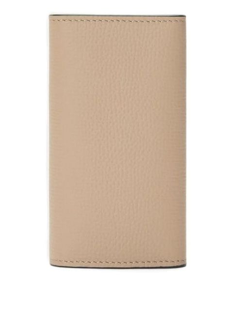 LOEWE anagram-detail leather keyring - Neutrals - zdjęcie produktu nr 2