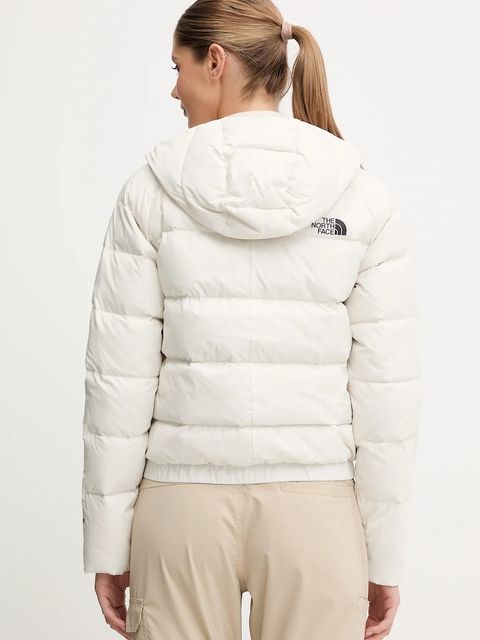 The North Face kurtka sportowa puchowa Hyalite kolor beżowy zimowa NF0A8E75QLI1