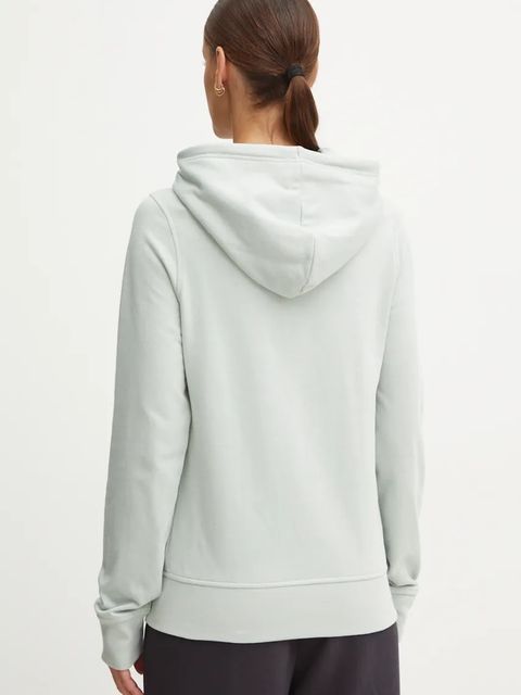 Helly Hansen bluza NORD GRAPHIC damska kolor zielony z kapturem z nadrukiem 62981 - zdjęcie produktu nr 2