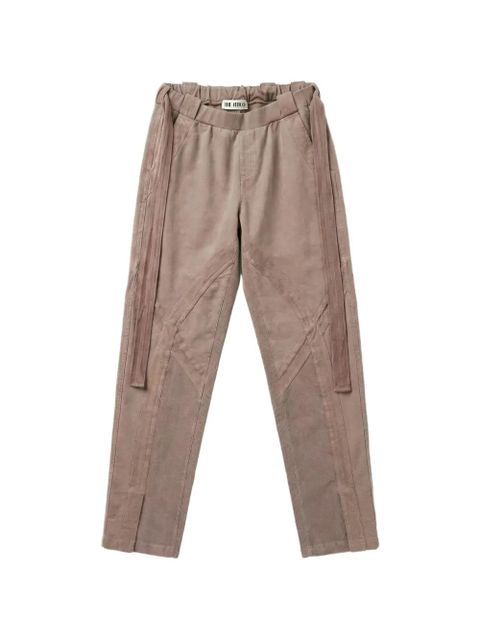 The Attico panelled drawstring-waist trousers - Neutrals - zdjęcie produktu nr 1