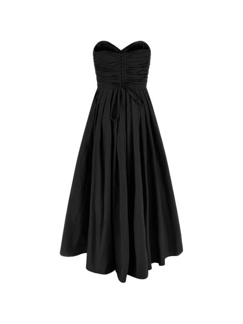 PINKO off-the-shoulder sweetheart asymmetric dress - Black - zdjęcie produktu nr 2