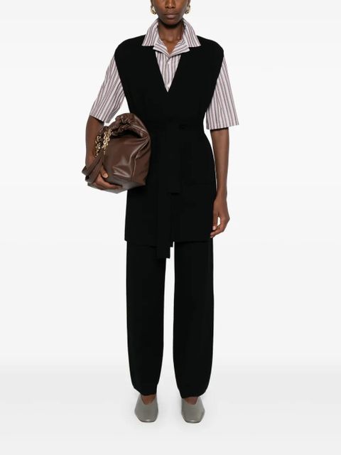 Max Mara knitted vest - Black - zdjęcie produktu nr 2