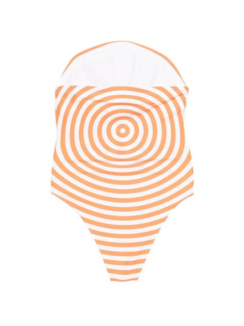Jean Paul Gaultier striped swimsuit - Orange - zdjęcie produktu nr 2