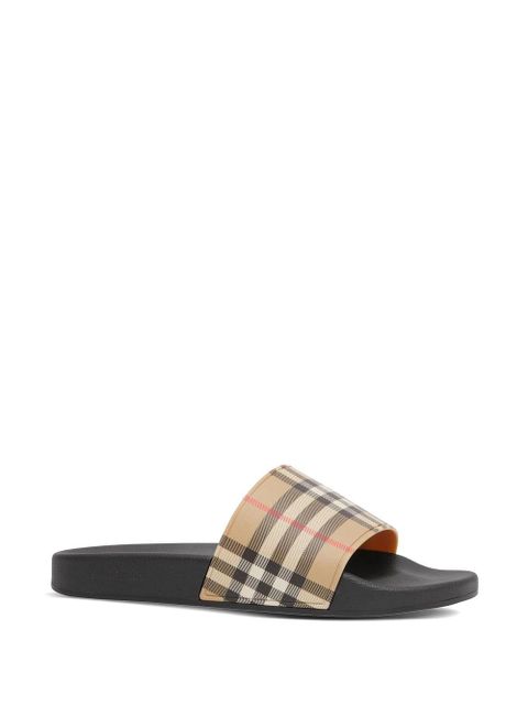 Burberry Vintage Check slides - Neutrals