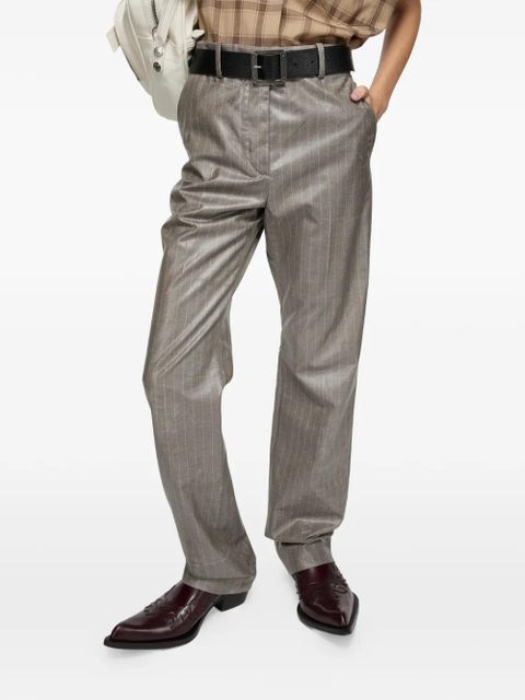 Acne Studios pinstripe trousers - Grey - zdjęcie produktu nr 1