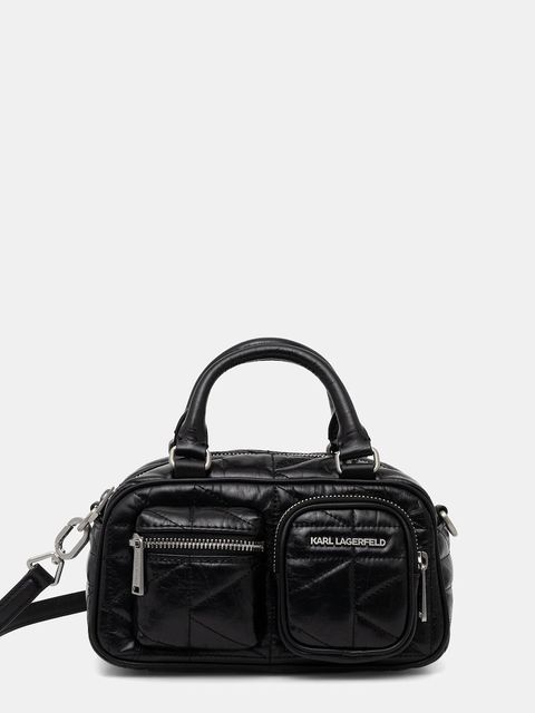 Karl Lagerfeld torebka K/KUILT kolor czarny B1W30090 - zdjęcie produktu nr 1