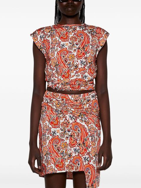 Rabanne Haut blouse - Red