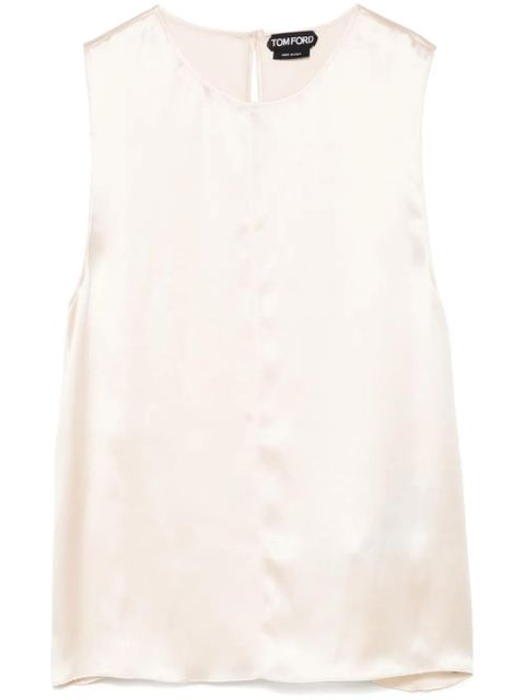 TOM FORD silk blouse - Neutrals - zdjęcie produktu nr 1