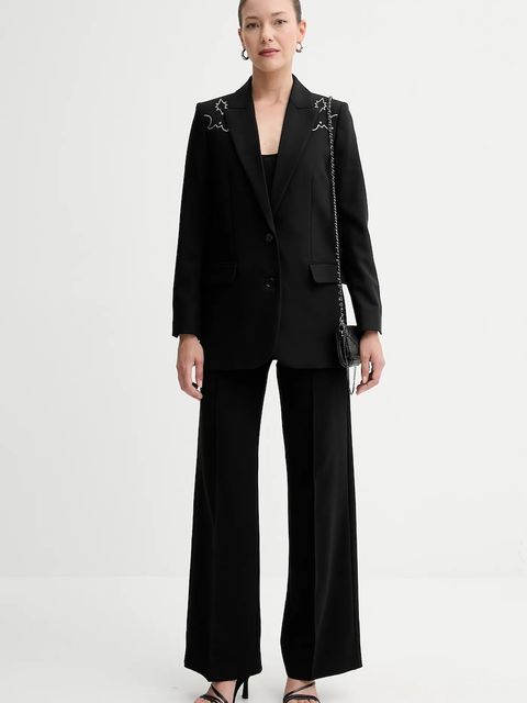 ZADIG&VOLTAIRE torebka skórzana kolor czarny LWBA03974