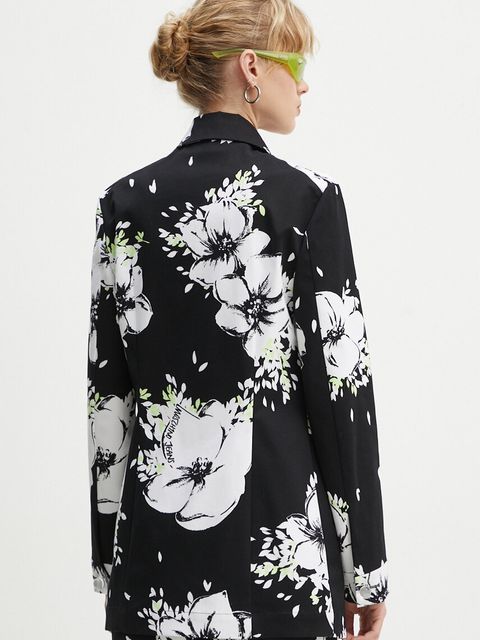 Moschino Jeans kurtka jeansowa damska przejściowa oversize